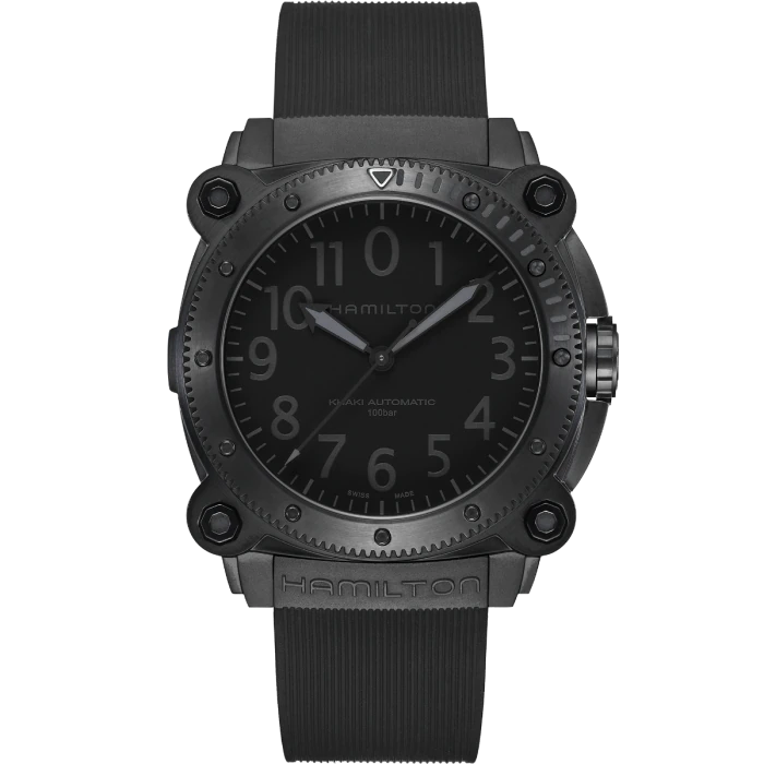 HAMILTON KHAKI NAVY BELOWZERO AUTO TITANIUM