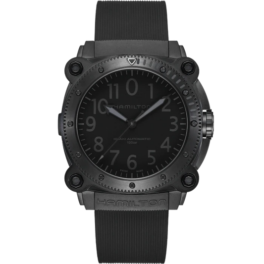 HAMILTON KHAKI NAVY BELOWZERO AUTO TITANIUM