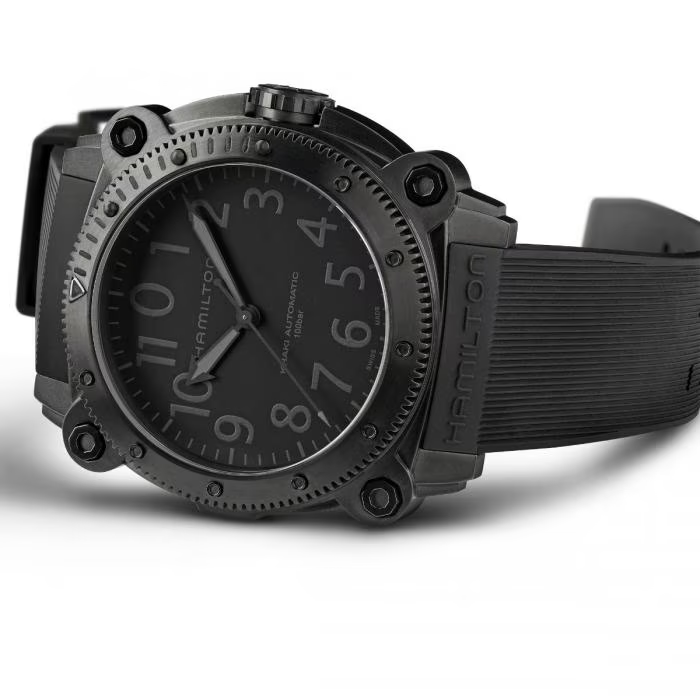 HAMILTON KHAKI NAVY BELOWZERO AUTO TITANIUM