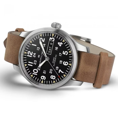 HAMILTON KHAKI FIELD DAY DATE AUTO