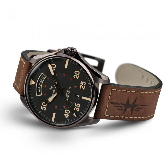 HAMILTON KHAKI AVIATION DAY DATE AUTO